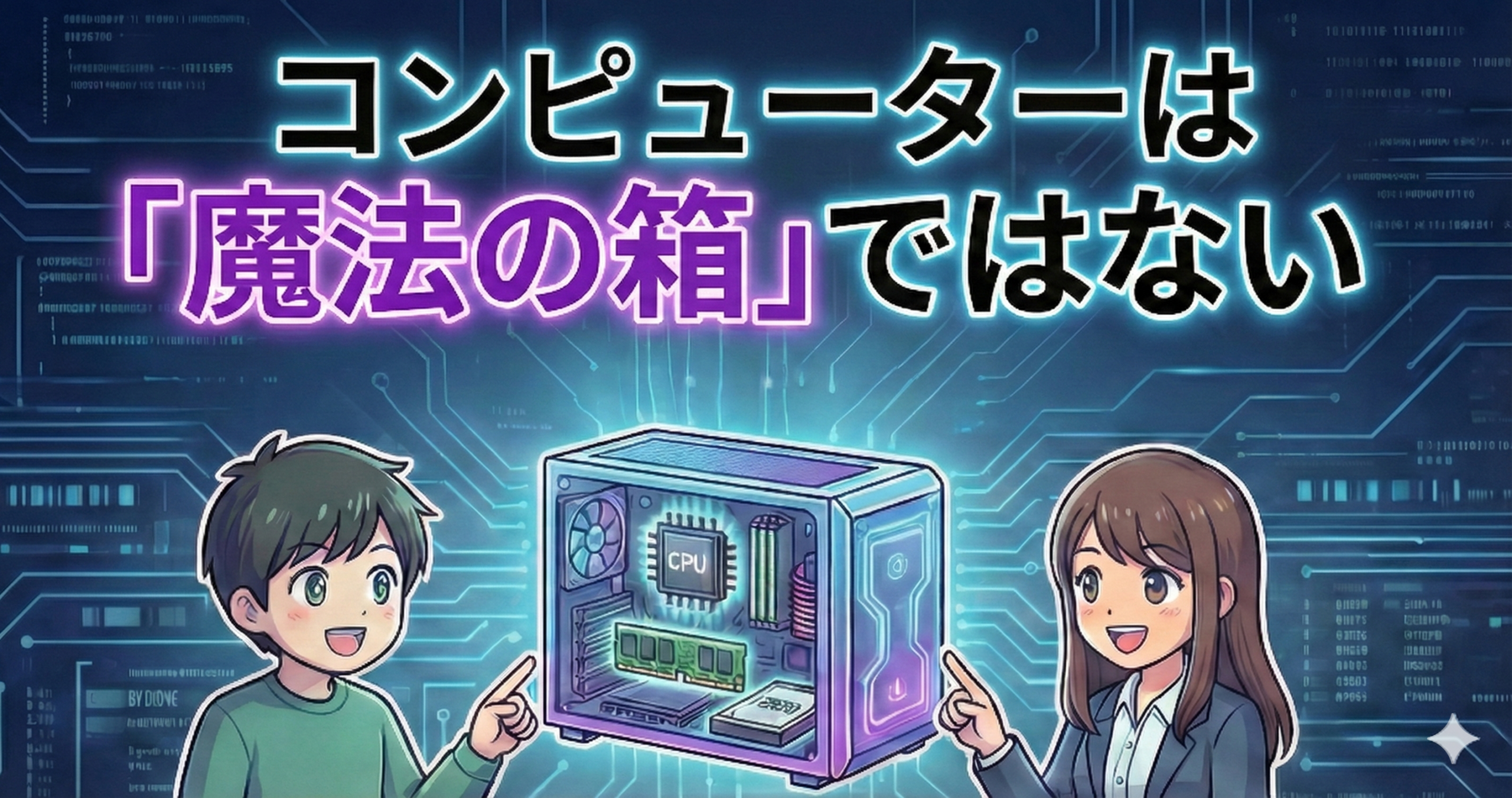 コンピューターは「魔法の箱」ではない