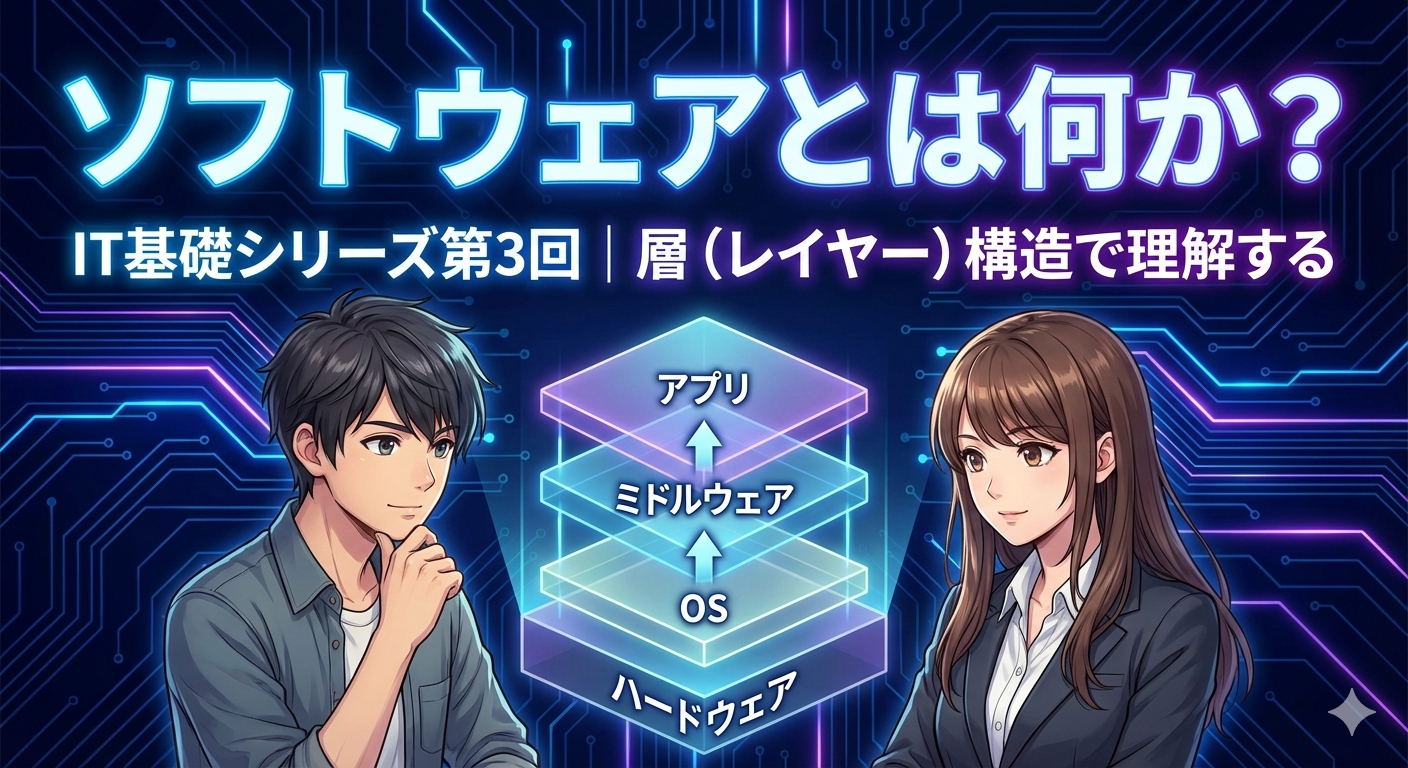 ソフトウェアとは何か?